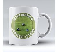 Dalton Designs UK Lawn Bowls - Personalised 10oz Ceramic Mug