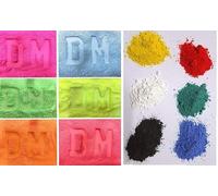 DALTON MANOR - 12 X 100 GRAM POWDER PAINT - STANDARD AND FLUORESCENT COLOURS