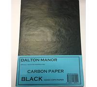 DALTON MANOR A4 BLACK CARBON PAPER - 50 SHEETS