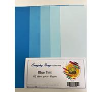 Dalton Manor A4 Coloured Paper 100 Sheets 80gsm - Blue Tint