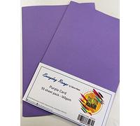 DALTON MANOR COLOURED CARD A4 160GSM PURPLE - 50 SHEET PACK