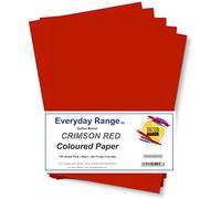 Dalton Manor Paper Crimson Red A4 80gsm Pack 100