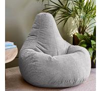 Dalton Medium Bean bag, Corduroy ICON Light Grey One Size
