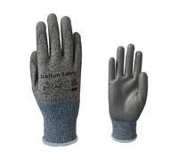 Dalton Safety Pair Of XXL Cut Resistant Level 3 Work Gloves, HPPE Knitted Cuff, PU Coated Palm & Fingertips. Perfect For General Duty, Gardening, Glass Cutting & Sheet Metal Handling