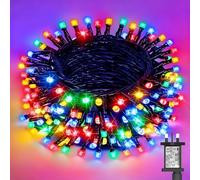 Dalugo Multicoloured Fairy Lights Plug in, 40M 400LED Christmas Tree Lights Main Powered with Timer, Memory Function, Waterproof String Lights for Indoor Outdoor Garden Wedding Christmas Decorations