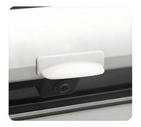 DALUJIE 2 PCS Car Rear Camera Rain Cover for Smart ForTwo 451 2007-2015, Waterproof Silicone Camera Cover for Views Cameras Anti-Rain Cover for Reversing Camera,White