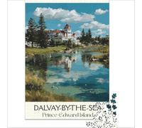 Dalvay-by-the-Sea jigsaw puzzle 1000 piece | a relaxed activity for couples on a first date to enjoy together while getting to know each other to enjoy at home38x52cm