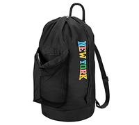 Dalykate Backpack Laundry Bag, Laundry Backpack with Shoulder Straps and Mesh Pocket Durable Nylon Backpack Clothes Hamper Bag with Drawstring Closure for College, Travel, Laundromat, Apartment