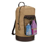 Dalykate, Laundry Backpack with Shoulder Strap and Mesh Bag, Durable Nylon Laundry Bin with Drawstring Closure, Ideal for College, Travel, Laundromat and Home