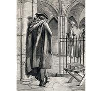 Dalziel Rob Roy Crypt Glasgow Cathedral Book Illustration Art Print Canvas Premium Wall Decor Poster Mural