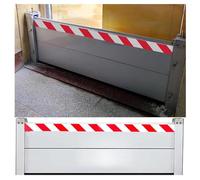 Dam Easy Flood Barrier for Home - 217cm Long Flood Barriers for Exterior - Reusable Garage Door Water Barriers Aluminum Alloy Quick Flood Barrier Panel(217 * 40cm)