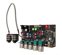 DAM for h2 for karaoke Reverb Board with Dual Mic Inputs USB Audio for dsp Anti-Howling 122x80mm Black Module(without a case)