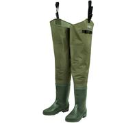 DAM Hydro Force Taslan Hip Waders Size 7.5/8 Boot foot Fishing Clothing