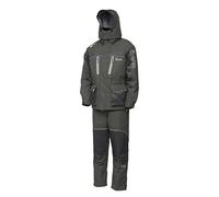 DAM Imax Epiq -40 Thermo Suit - Insulated Waterproof Fishing Jacket & Bib, Zip-In Quilted Inner Jacket for Extra Warmth, Ultimate Cold Weather Protection, Winter Fishing Gear L
