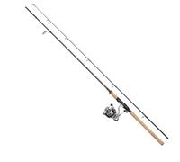 DAM Impressa Classic Spinning Combo, Freshwater Angler Fishing Rod & Reel Pike Perch & Zander, Strong Leightweight & Versatile, Black, 2.40m Moderate Fast Rod, 3000 Size Reel