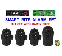 DAM MADCAT SMART WIRELESS BITE ALARM SET+CASE MOTION DETECTION FOR CATFISH ROD