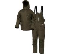 Dam Xtherm Fishing Thermo Winter Suit Jacket Bib & Brace Green