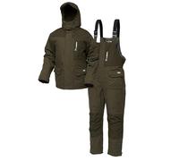 DAM Winter Suit Xtherm – Thermo Fishing Jacket & Bib & Brace – Extreme Cold – M Green