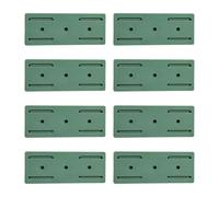 Damage-Free Adhesive Power Strips Organier, Wall Mount Cord Holders No Drill, Cable Management for Multiple Devices Damage Without Cord Management Clip