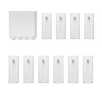 Damage Free Hanging, 25cs Heavy Duty Command Picture Hooks - No Nails Required for Frames, Mirrors & Shelves | Includes 10 Hooks & 15 Strips, Holds 1.8kg Each