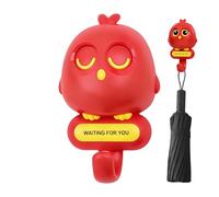 Damage-free hooks for walls, cute hanger with wink bird design, self-adhesive hooks, for towel, bag, hat, door, shower, bathroom, kitchen, dorm