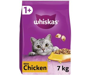 Damaged_Whiskas Complete Chicken Dry Cat Food - 7kg