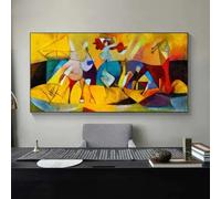 DAMAIART Abstract Wall Art Poster Vintage Famous paintings Modern Home Decor Canvas Painting Big Size Pictures Prints Room Decor(70x140cm/Frameless)