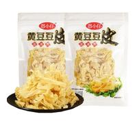 DAMAICHUHAI Premium Dried Bean Curd Sheets - Traditional Tofu Skin 2-Pack (2 x 200g) | High-Protein, Versatile Asian Ingredient for Soups, Stir-Fries & Salads