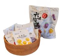 DAMAICHUHAI Six Kinds of Plum Flavors, Including Prunes and Half-Prunes, are Available in a Sweet and Sour Sharing Pack, Individually Packaged, 300g/10.5oz.