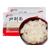 DAMAICHUHAI Wide Noodles,Chinese, Wavy Knife Cut Noodles,Each Sheet Is So Thin it's Translucent.1000g/35oz,(2 Packs).