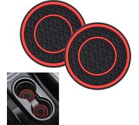 DAMALILI 2 Piece Car Cup Holder Coaster for Hyundai Tucson N-Line 2021-2024, Vehicle Car Cup Holder Insert Coaster Non slip Car Cup Holders Car Interior Accessories