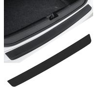 DAMALILI Car Rear Bumper Protector for Vauxhall Corsa F (2020+), Black Plastic & Polyurethane, Stainless Steel Finish, Protects Bumper & Trunk Door