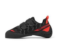 DAMANDO Mens Wall Climbing Shoes, Non-Slip Bouldering Sport Shoes Breathable Rock Climbing Shoes for Adult Kids,Red,7 UK