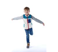 'Damara' Shaun the Sheep Sherpa Gilet TOG24 Blue 4-5 Years
