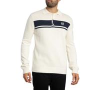 Sergio Tacchini Masters Long Sleeve Knit Polo Gardenia