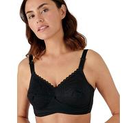 Damart Berlei Non-Slip Bra Women CORSETRY Support Bra - 42 Black