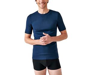 Damart Men's Interlock Knit Short Sleeve T-Shirt T-Shirt