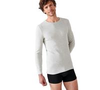 Damart Men's Tee Shirt Manches Longues Themal Top, Grey (Gris Chiné 54119-11011-), Small