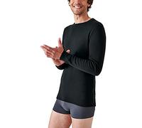 Damart - Men's Thermolactyl Long Sleeve T-Shirt, Brushed Fleece, White, Size S, Black, XL