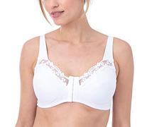 Damart Pack of 2 Front-Fastening Bras Women Corsetry Support Bra White