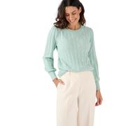 Damart - Pearl Detail Jumper, Soft Green, 18/20