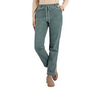 Damart - Pull-on Cord Trousers, Basil, 27 inches Green