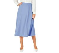 Damart - Pull-on Milano Skirt, Mid Blue, 22