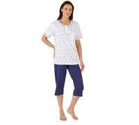 Damart - Short Sleeve Cropped Pyjamas