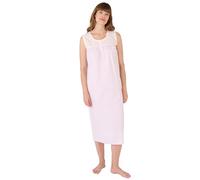 Damart - Sleeveless Nightdress, Pearl, 22/24 Pink