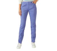 Damart - Slim Fit Pull-on Stretch Trousers, Air Force Blue, 29 inches