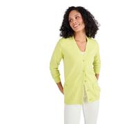 Damart - Super Soft Cardigan, Lime, 18/20