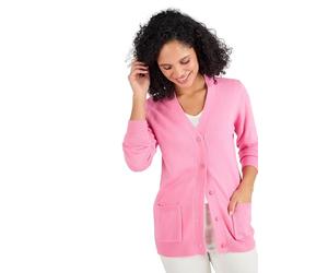 Damart - Super Soft Cardigan, Pink, 18/20