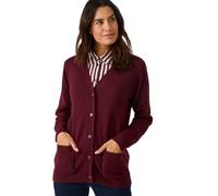 Damart Super Soft Cardigan Women V Neck Long Sleeves