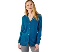 Damart Super Soft Cardigan Women V Neck Long Sleeves